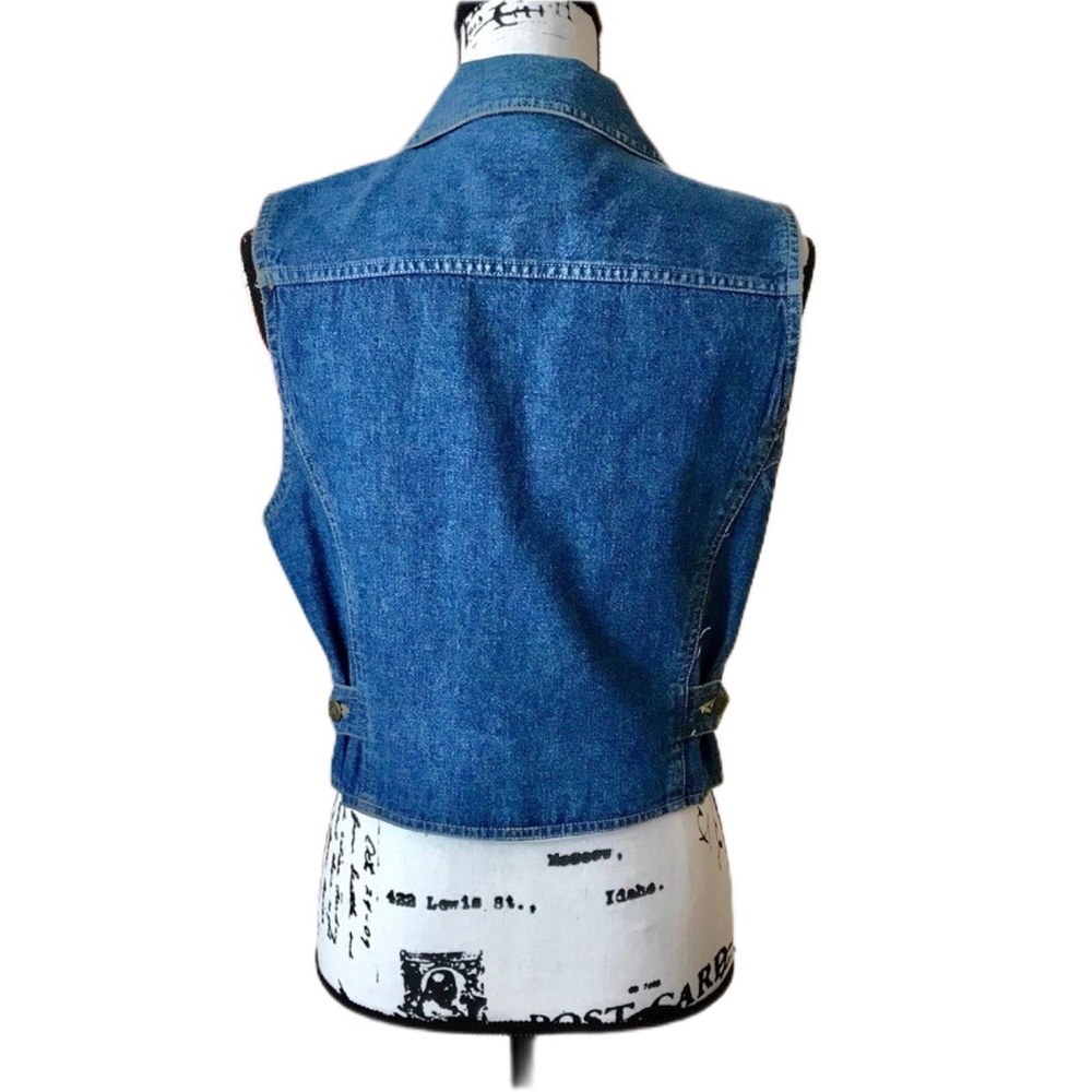 Reversible Denim Vest - Picture 4 of 8